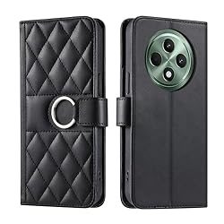 Lucyliy Compatible with Oppo Reno12 F 4G Case Flip