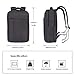 REYLEO Travel Laptop Backpack Business Slim Laptops Backpack Water Resistant College School Computer Bag for Women Men Fits 14.1 Inch Laptop Notebook Grey RB11