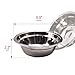 BINGPET Raised Dog Bowls Elevated Pet Feeder with Double Stainless Steel Dishes for Food and Water 15.2