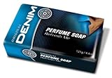 Denim Original Fine Perfumed Body Bar Soap, 4.4 Oz, Made in Italy