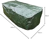 Selections Large Waterproof Outdoor Table Cover Green 2.03m view 9