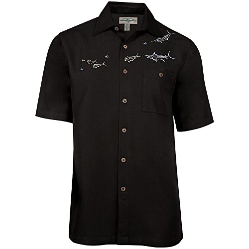 Hook & Tackle Men's Angler's Delight Short Sleeve Embroidered UV