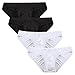 Elever Men's Underwear Micromodal Hip Bikini Briefs 4 Packs