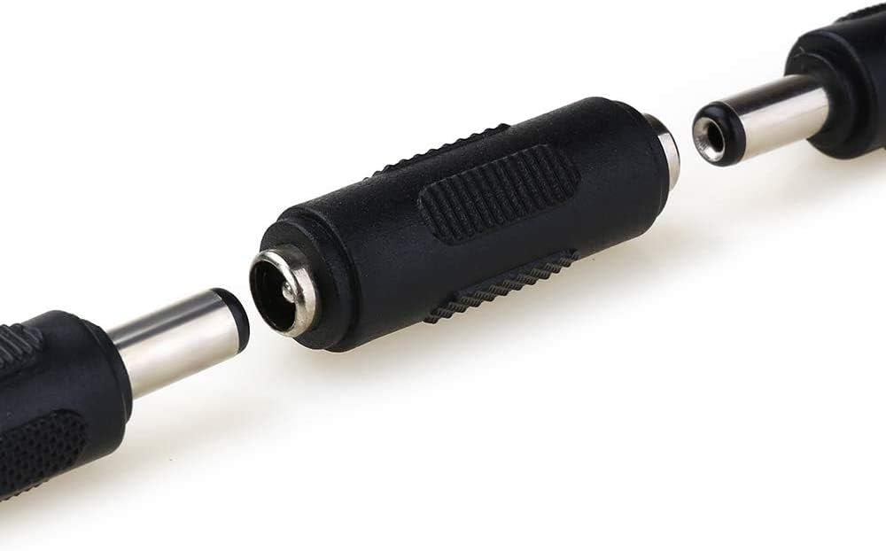 RUNCCI-YUN 12 Pcs 5.5 x 2.1mm DC Power Coupler - Male to Male and Female to Female Connectors - Power Jack Adapter for CCTV Camera - Image 5