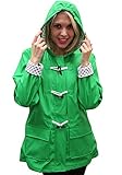 Women's Apparel No. 5 Hooded Toggle Rain Coat