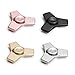 Hommate Finger Spinner Fidget Spinner Toy for EDC ADHD Focus,High Speed,2-3 Min Spins, Finger Playing or Table Top Spin,Optimized Super Smooth German Bearings,Good Balanced (3 Side-Black)
