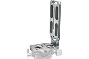 LingoFoto L Bracket for DSLR/Mirrorless Cameras, Arca-Swiss Quick Release Plate with Vertical/Horizontal Mount, Compatible wi