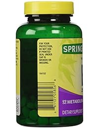Sólo 1 en pack Primavera Valle fast-dissolve Vitamina B12 2500 mcg, el metabolismo Apoyo, 120 tabletas cereza Sabor