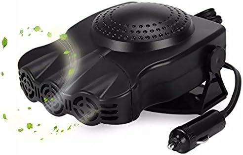 ACCTENIK Car Heater and Cooling Fans Portable Vehicle Heating Cooling Fan Defroster Demister - 200W 12V/24V