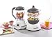 Babymoov Nutribaby - 5 in 1 Baby Food Maker with Steam Cooker, Blend & Puree, Warmer, Defroster, Sterilizer (Cherry)