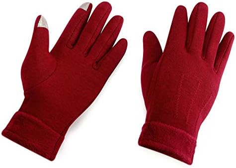 QNDD Winter Gloves Touch Screen Texting Mittens Warm Cold Weather Gloves Driving Gloves Cycling Gloves for Men Women