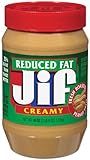Jif Creamy Reduced Fat Peanut Butter Spread, 40-Ounce (Pack of 2)
