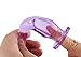 Sex Toy for Women Men Lover Couple Mini Masturbation anal beads Massage Stick Supplies female G-spot Finger Massager Thumb Style Fun Vibrating (Purple)