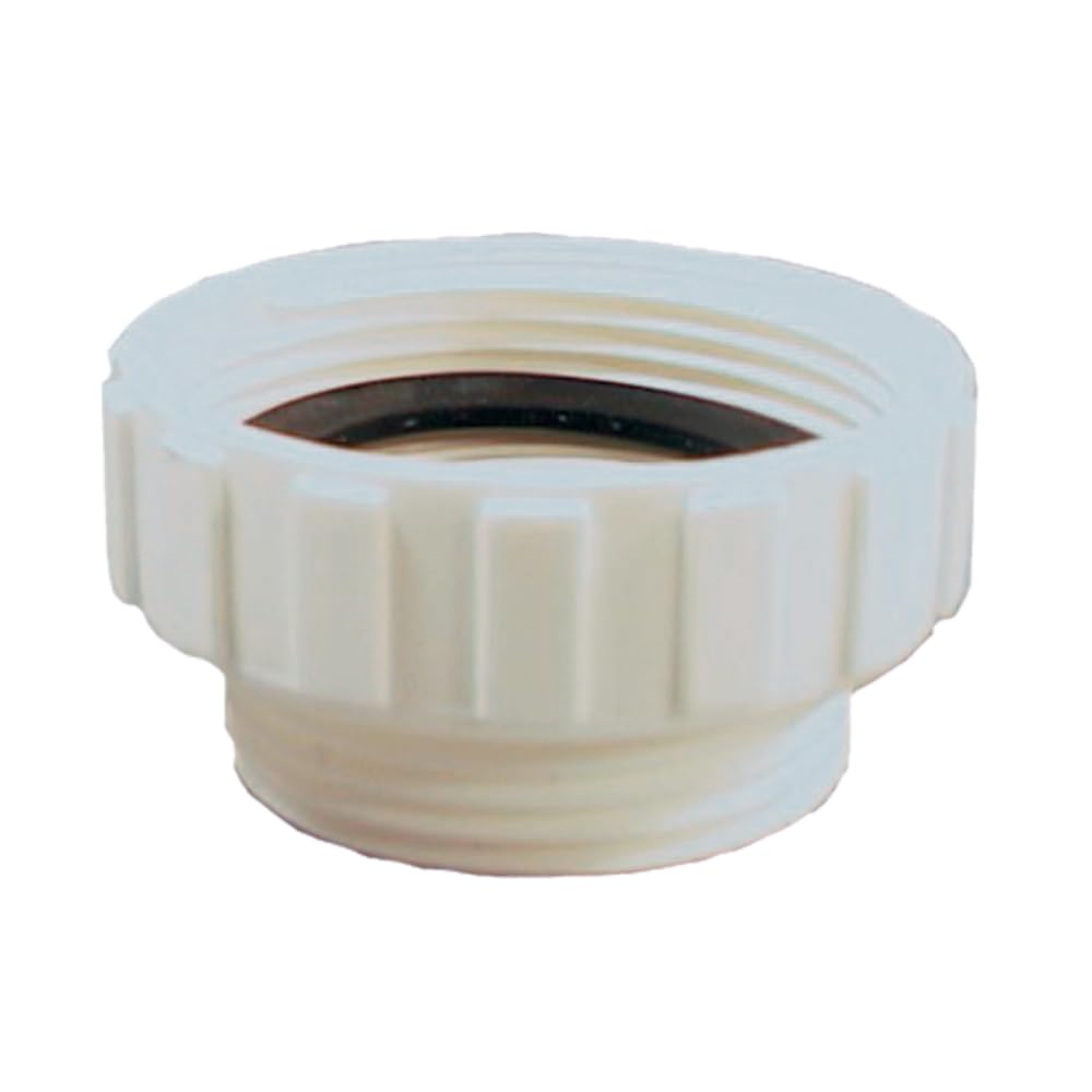 Schläfer 619811 | 1 1/2 to 1 1/4 (inch) Plastic Siphon Reducer, Siphon Adapter, Drain Hose, Sink Drain Reducer, Male/Female Siphon Reducer