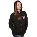 StarCraft II: Heart of the Swarm Men's Terran Vintage Logo Zip-Up Hoodie (Black, Small)