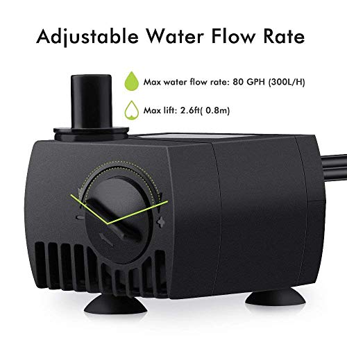 2 VicTsing+Submersible+Aquarium+Fountain+Hydroponics