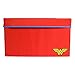 Wonder Woman Collapsible Kids Toy Storage Chest by DC Comics - Flip-Top Toy Organizer Bin for Closets, Kids Bedroom, Boys & Girls Toys - Foldable Toy Basket Organizer with Strong Handles & Design