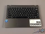 ACER C740 PLASTIC PALMREST W/KEYBOARD AND TOUCHPAD BLACK 60.EF2N7.021