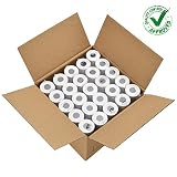 PAPRMA 2 1/4'' x 50' Receipt Paper Rolls POS Thermal Paper Cash Register Paper Rolls (50 Rolls)