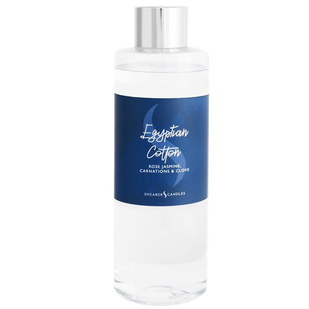 Shearer Candles Egyptian Cotton 200ml Scented Reed Diffuser Refill