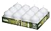 BOLSIUS White Pillar Candles - 16 Long Burning Hours Candle Set - 3-inch x 2.5-inch Dripless Candle - Perfect for Wedding Candles, Parties and Special Occasions