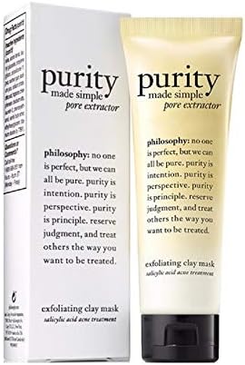 PhiIosophy Purity Made Simple Pore Extractor Exfoliating Clay Mask Travel Size