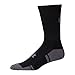 Under Armour Adult Resistor 3.0 Crew Socks, Multipairs , Black/Graphite (6-Pairs) , Medium