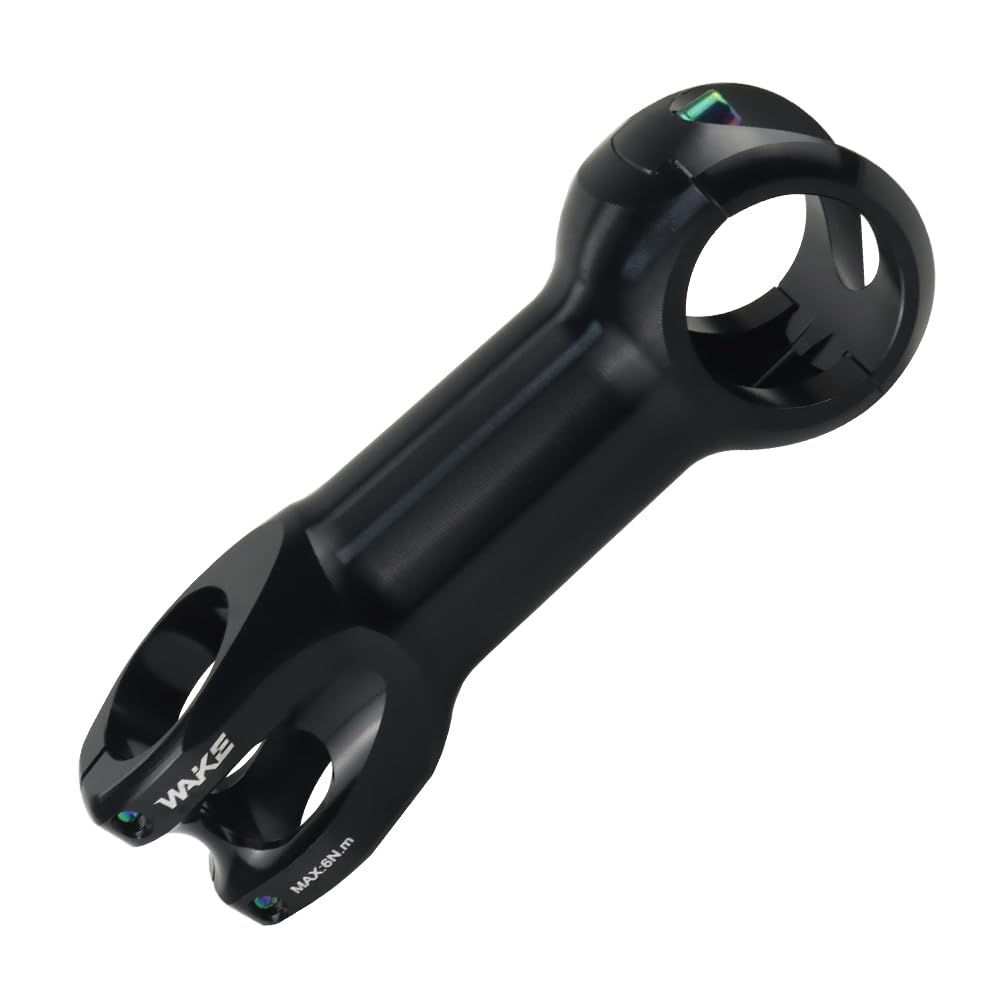 BESNIN Bike Stem Black MTB Stem Drop 10 Degree 31.8mm 45mm/60mm/70mm/80mm/90mm/100mm/110mm/120mm Mountain Bike Stem Handlebar Stem for Cycling Aluminum Alloy (Drop 10 Degree, 100mm)