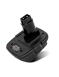 Adaptador de batería MASIONE DCA1820 para herramientas Dewalt 18V a 20V, convertir baterías de litio Dewalt 20V DCB205 para herramientas Dewalt 18V NiCad NiMh DC9096 DW9096 DC9098 DC9099 DC9099 DW9099