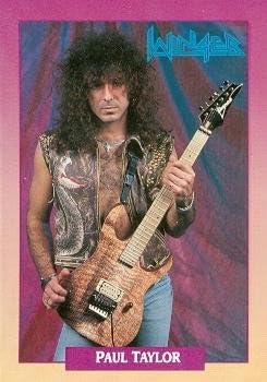 Paul Taylor Trading Card Winger 1991 Brockum Rockcards 61 At Amazon S Entertainment Collectibles Store