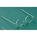 Darice Doll Glasses Acrylic Oval Lens 4 inches (3-Pack) 1299-65