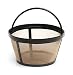 2 Pack Mr. Coffee Gtf2-1 Basket-style Gold Tone Permanent Filter 10 - 12 Cup