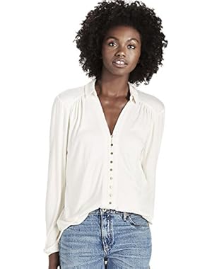 Women's Textured Button up Shirt