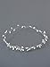 Kercisbeauty Wedding Crystal Headband for Bride Hair Vine Wreath Bridal Headpiece Prom Hair Accessories (Silver)
