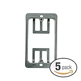 Mediabridge Low Voltage Mounting Bracket - 1 Gang (5 Pack)