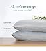 Elegear Cooling Pillow Cases for Hot Sleepers, Japanese Q-Max 0.5 Cooling Pillowcases, Both Sides(Cooling/Cotton), Breathable Soft Pillowcase for Hair and Skin, Set of 2-Gray (Standard (20