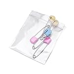 Halulu 2"x2" Clear Resealable Zipper Bags,2 Mil,Pack of 500