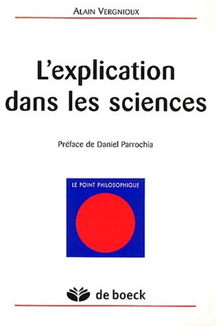 L' explication dans les sciences