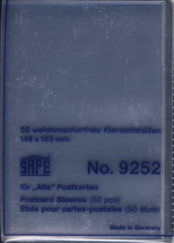 Postcard Topload Heavyweight Holder 5.875"x4"-Pack of 50