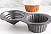 Fox Run Giant Cupcake Pan, Non-Stick Carbon Steel, 8 x 15.5 x 3.25 inches