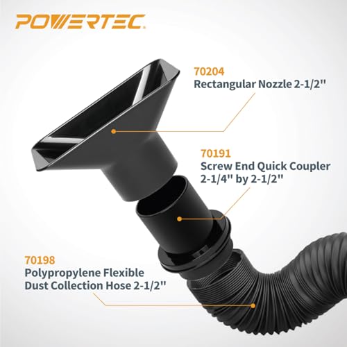 POWERTEC 70191 Screw End Quick Coupler for 2-1/2” Hose – Left-Hand Threaded photo 11