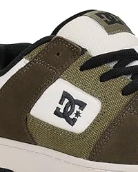 DC Men's Manteca 4 Skate Shoe, Olive/Khaki/Khaki, 11