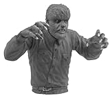 Diamond Select Toys Universal Monsters: Wolfman Black and White Bust Bank