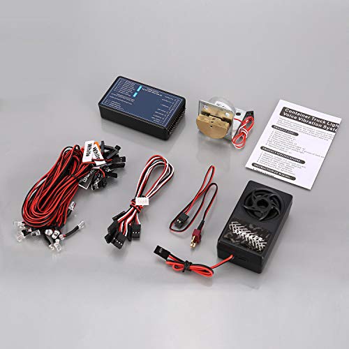 G.T. Power Lighting and Voice Vibration System RC Car Parts Kit for Tamiya RC4WD Tractor RC Car Vehicle Accessories