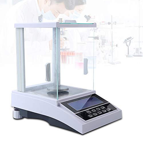 SEAAN Analytical Balance 0.0001g/0.1mg x220g Digital Lab Precision Scale Electronic Laboratory Weight Balance Scale with Calibration Weight for Lab Pharmacy Chemical Plant Jewelry Store - Thumbnail 4