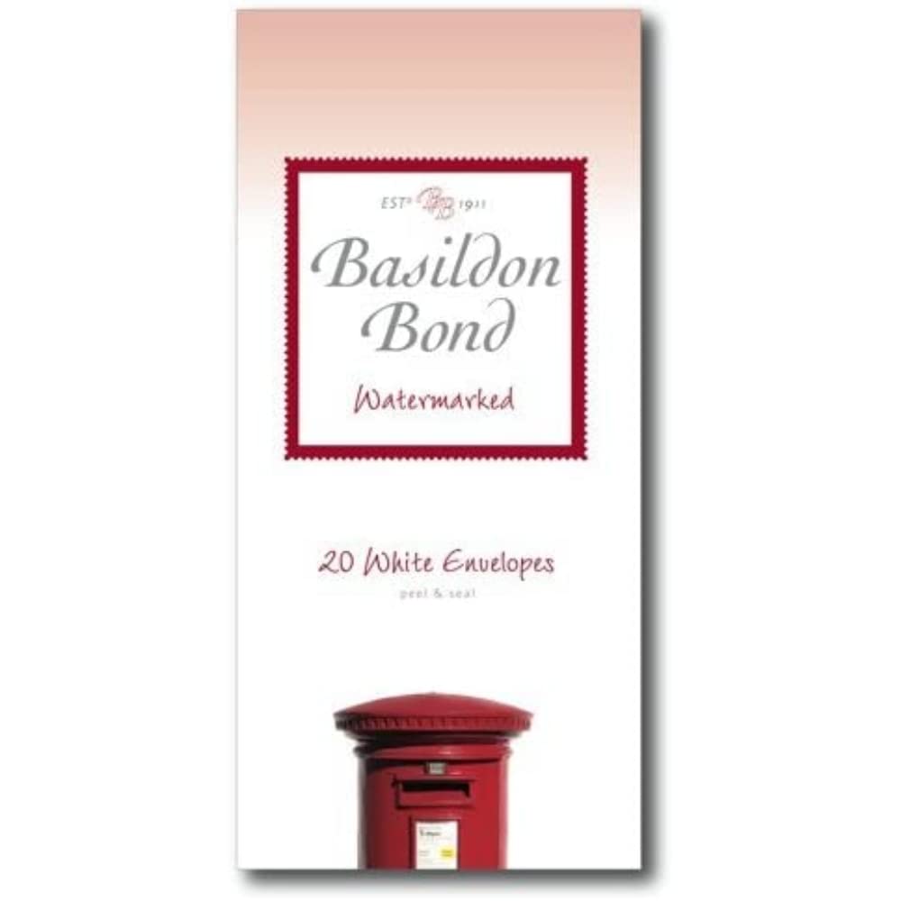 Basildon Medium Bond Envelope - White (Pack of 20)
