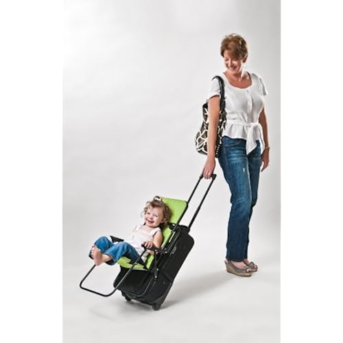 RIDE-ON CARRY-ON - LIME (FAMILY TRAVEL JUST GOT EASIER AND KIDS LOVE IT!) Toys & Games, Tricycles, Scooters & Wagons, Ride-On Toys