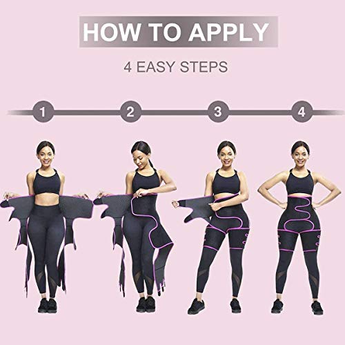 BUENOLIFE Thigh Trimmer High Waist, Thigh Trimmer Butt Lifter Training Ultra Light Thigh Support