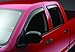 WeatherTech Custom Fit Side Window Deflectors for Subaru Impreza, Impreza WRX, Impreza WRX STi - (82472), Front & Rear Set - Dark Tint