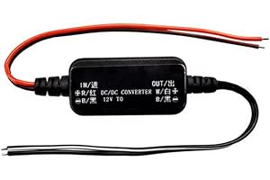 12V To 6V 3A DC-DC Step-Down Converter Module,18W IP67 Waterproof For Voltage Reducer For Automotive, Marine & Industrial Use